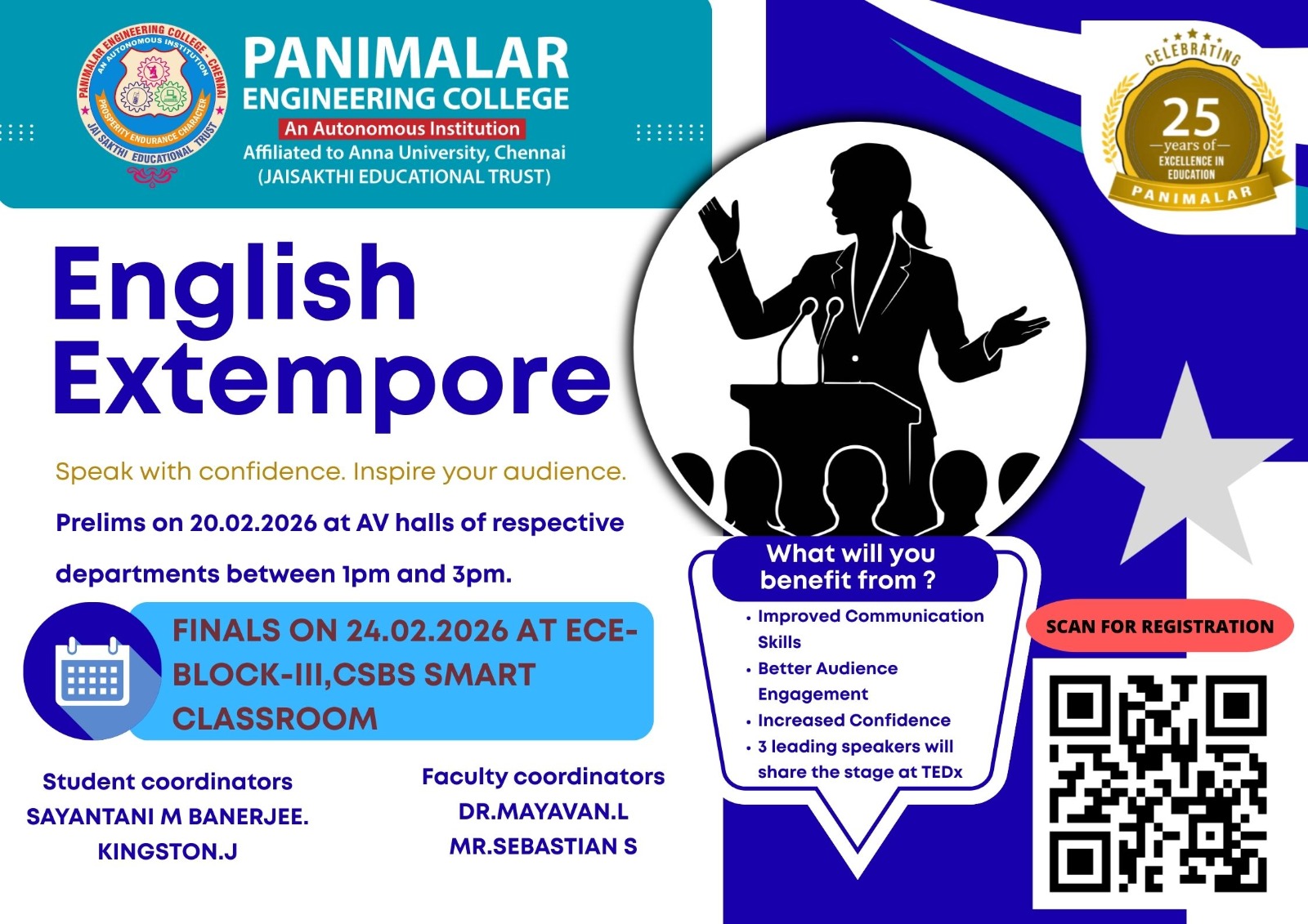 Upcoming Events - Panimalar Engineering College